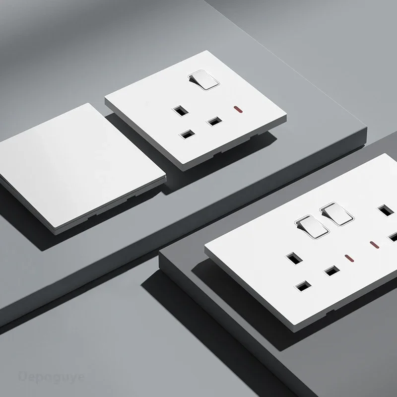 Smart Wall Socket - Standard brytyjski gniazdo zasilania 13A wtyczka