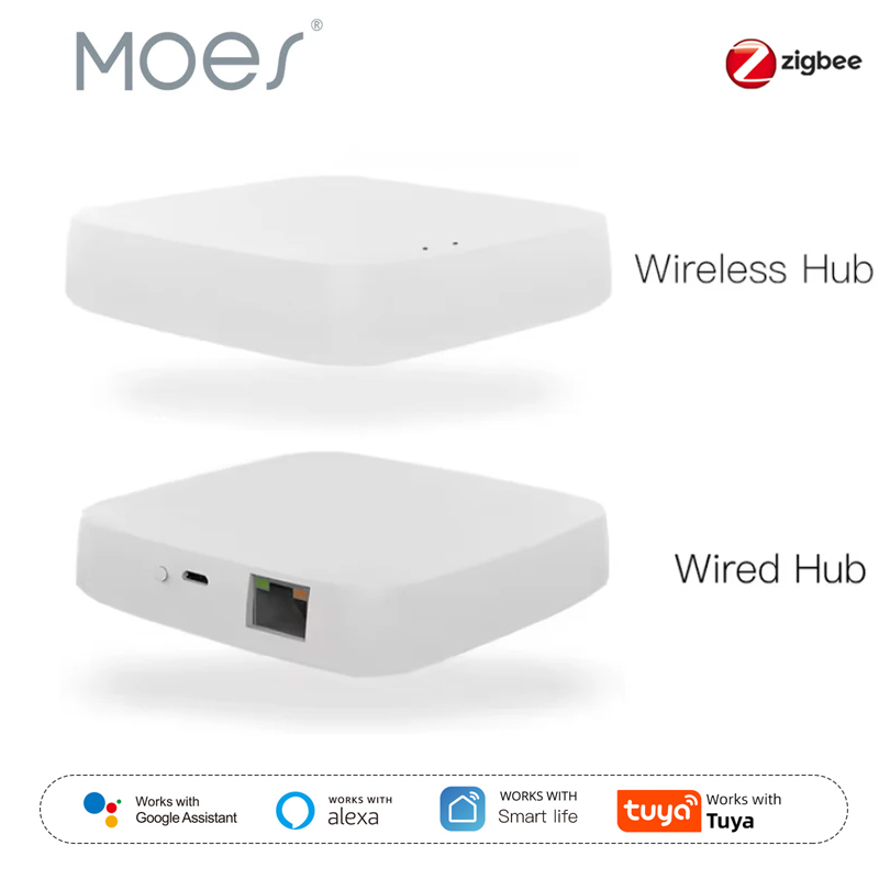 Smart Home Website - Moes Tuya ZigBee 3.0 Inteligentny Hub