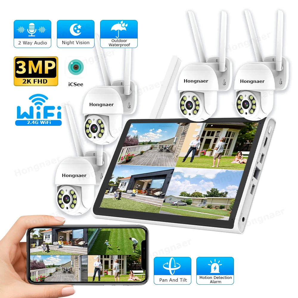Security Ip Camera - Zestaw Bezprzewodowego Systemu Monitoringu Domowego 2026