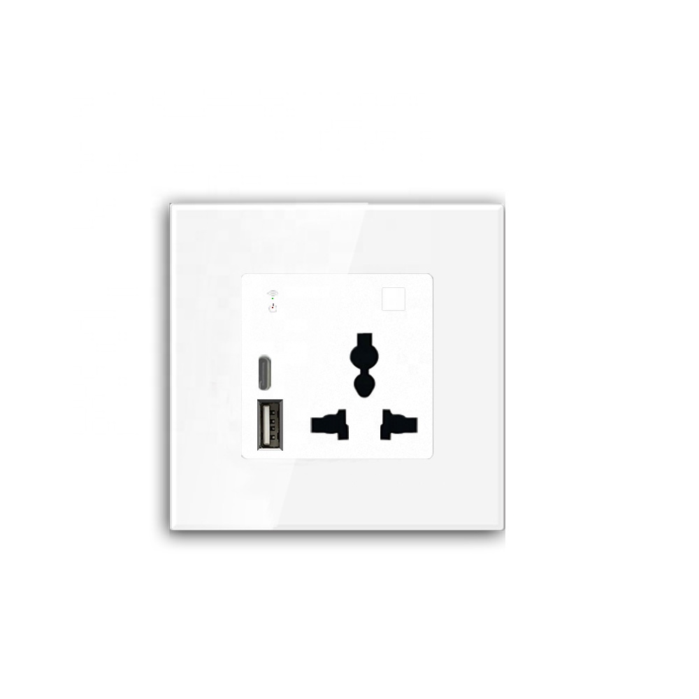 Smart Wall Socket - Inteligentne gniazdko ścienne WiFi z USB/Type-C