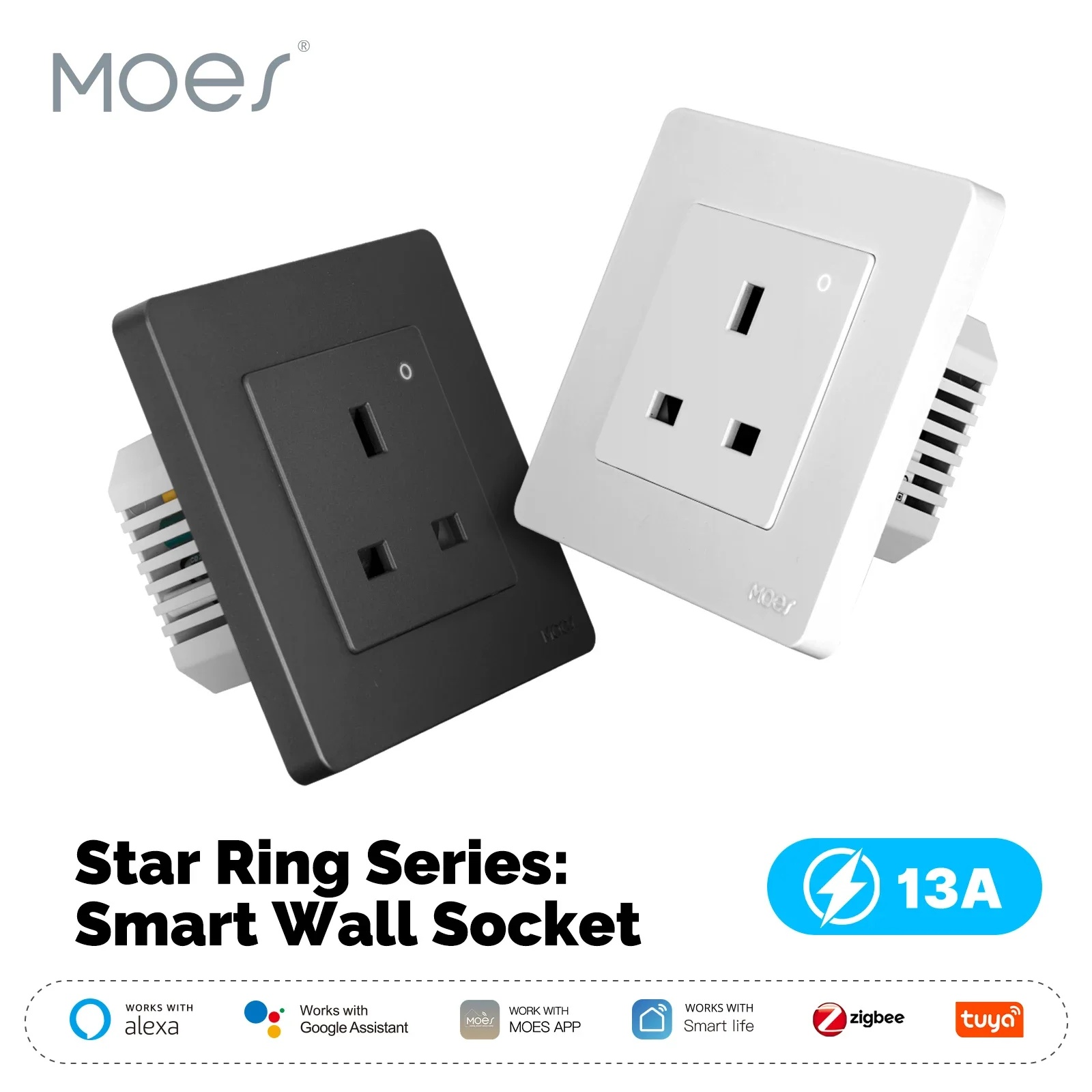 Smart Home Energy App - Inteligentne gniazdko MOES Tuya ZigBee UK