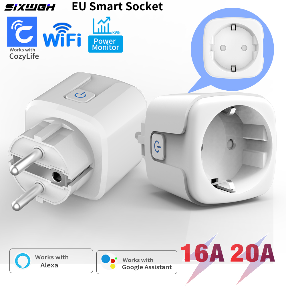 Smart Home Energy App - Inteligentne gniazdko WiFi z wtyczką EU