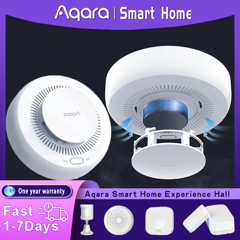 Smart Home Hub Apple - Aqara Inteligentny czujnik dymu Zigbee 3.0