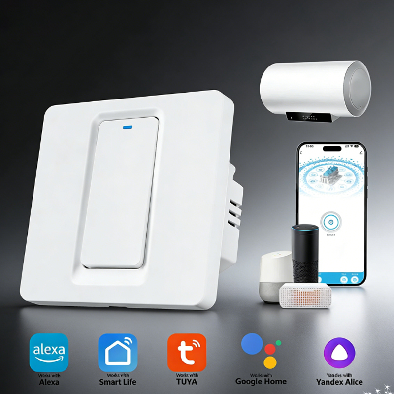 Smart Home Wiz - Inteligentny przełącznik podgrzewacza wody/Wifi i Bluetooth,