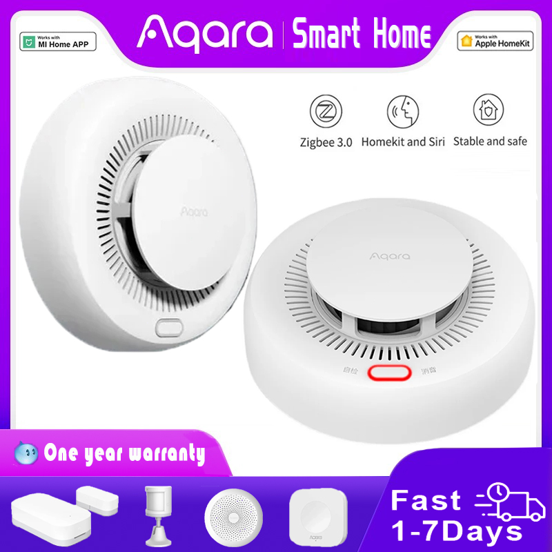 Smart Home Hub Apple - Nowy czujnik dymu Aqara Zigbee Smart