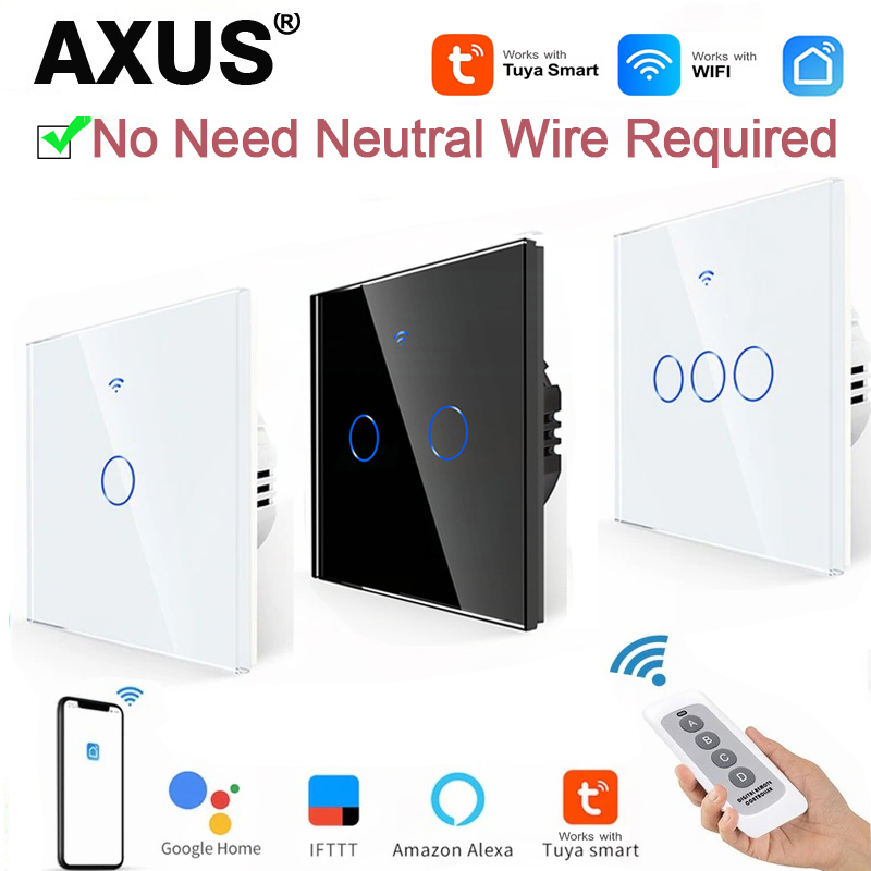 Smart Home Wiz - Inteligentne włączniki światła AXUS EU WiFi,