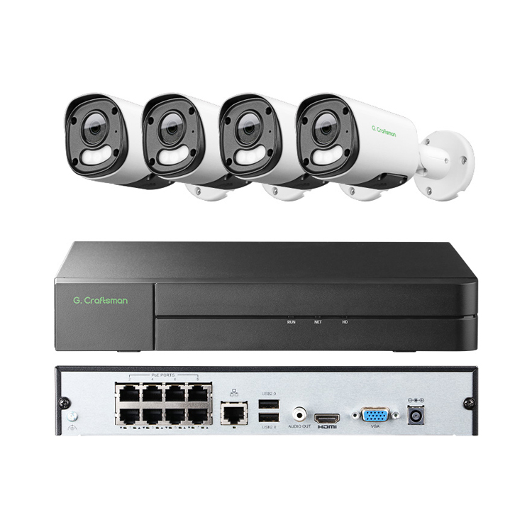 Security Ip Camera - Zestaw kamer IP POE z noktowizorem