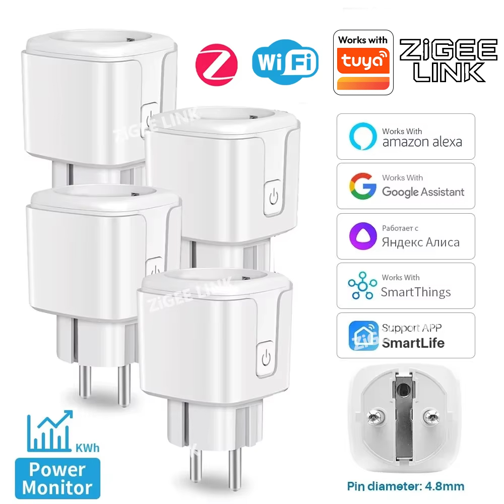 Smart Wall Socket - Inteligentna wtyczka ZigBee EU 16A/20A z