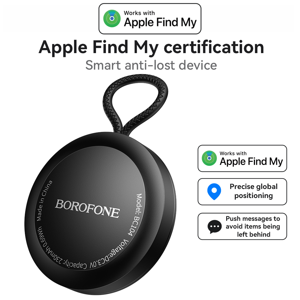 Smart Home Hub Apple - BOROFONE BC104 Lokalizator Bluetooth AirTag Kompatybilny