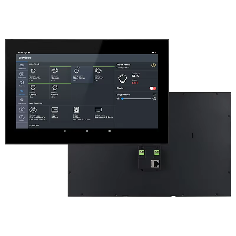 Smart Home Touchscreen Control Panel - Nowy 14-calowy metalowy panel sterowania Smart