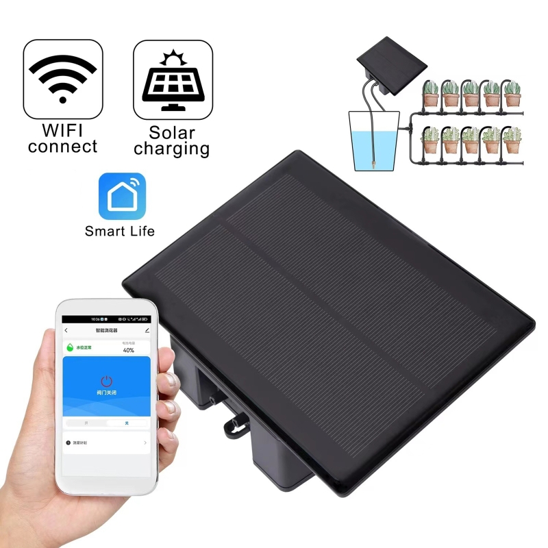 Smart Home Package - Zestaw automatycznej nawadniarki WIFI Solar Aplikacja
