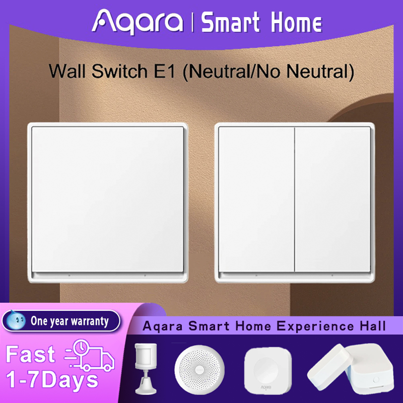 Smart Home Zestaw - Oryginalny przełącznik ścienny Aqara w wersji