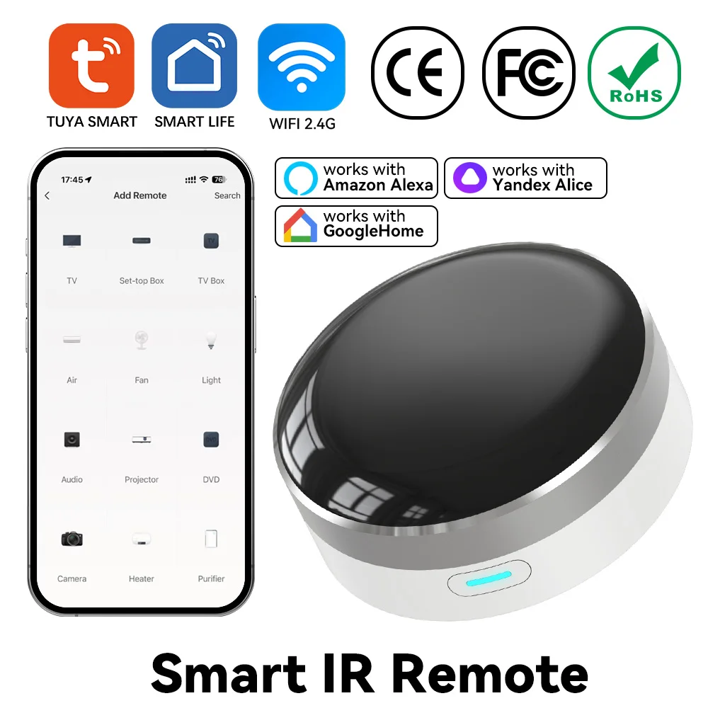 Smart Home Website - YFK Uniwersalny pilot zdalnego sterowania WiFi