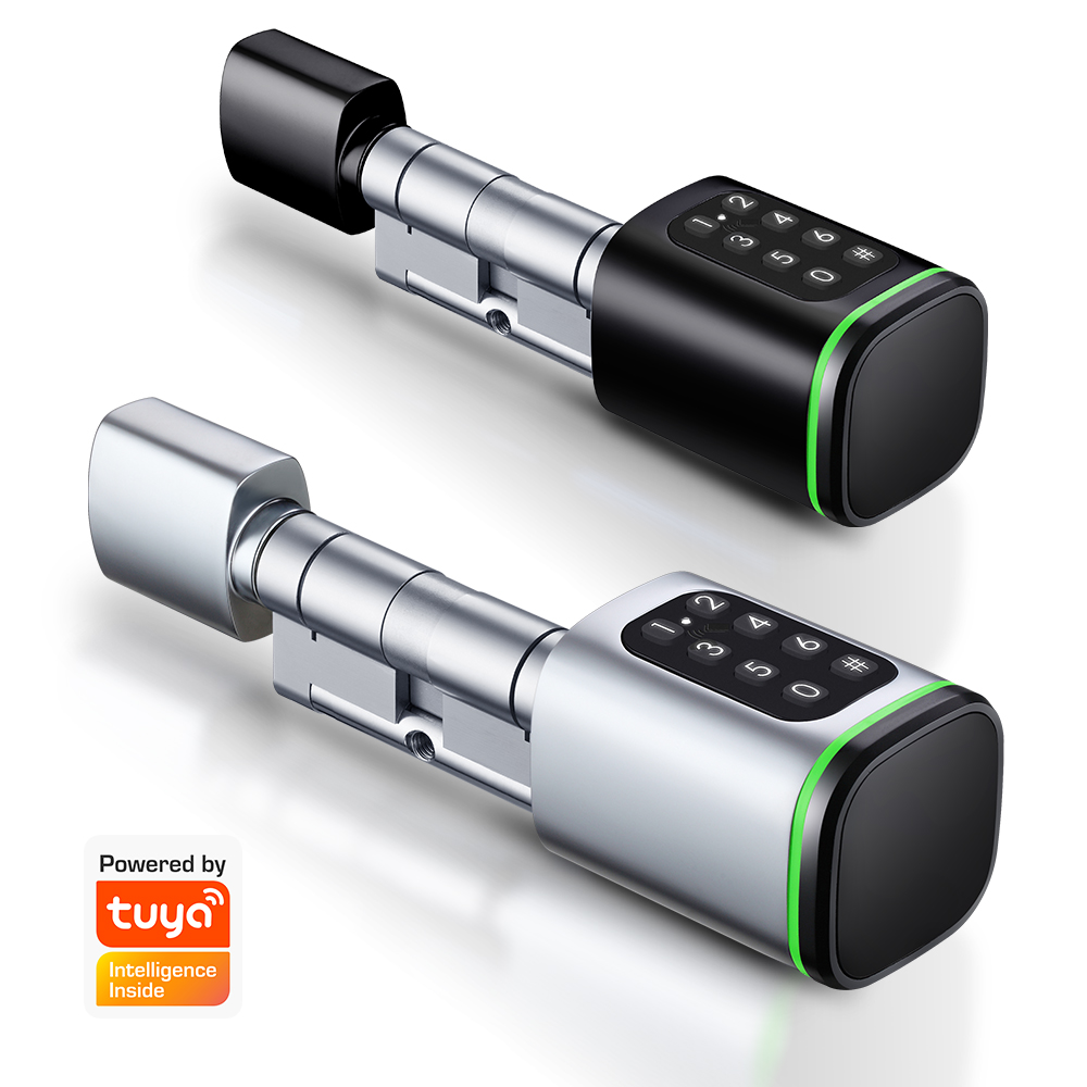 Smart Home Website - Inteligentny zamek cylindryczny Tuya 60-90mm Elektryczny