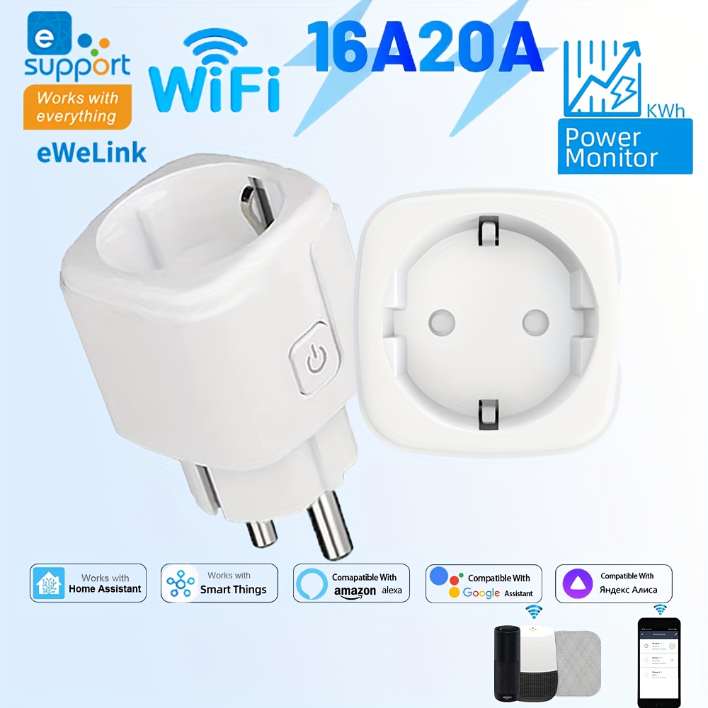 Smart Wall Socket - Inteligentne gniazdko WiFi EWeLink EU z