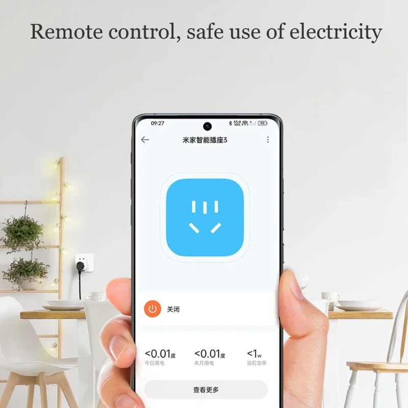 Smart Home Zestaw - Inteligentna wtyczka Xiaomi Mijia Smart Socket