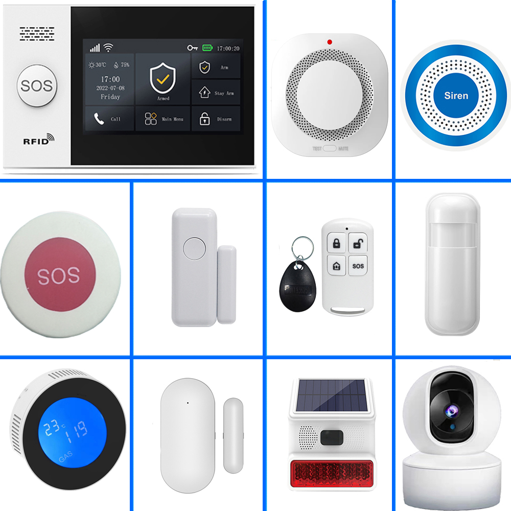 Smart Home Package - PGST 4G Tuya Inteligentny system alarmowy