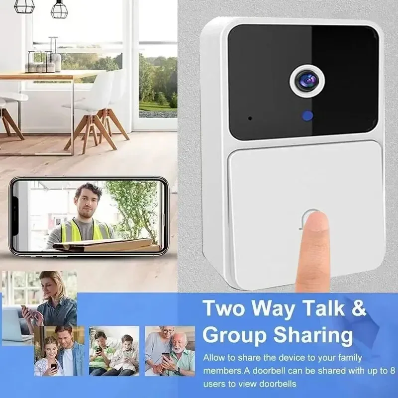 Bezprzewodowy wideodomofon WiF – Smart Home Video Doorbell App recenzja i cena