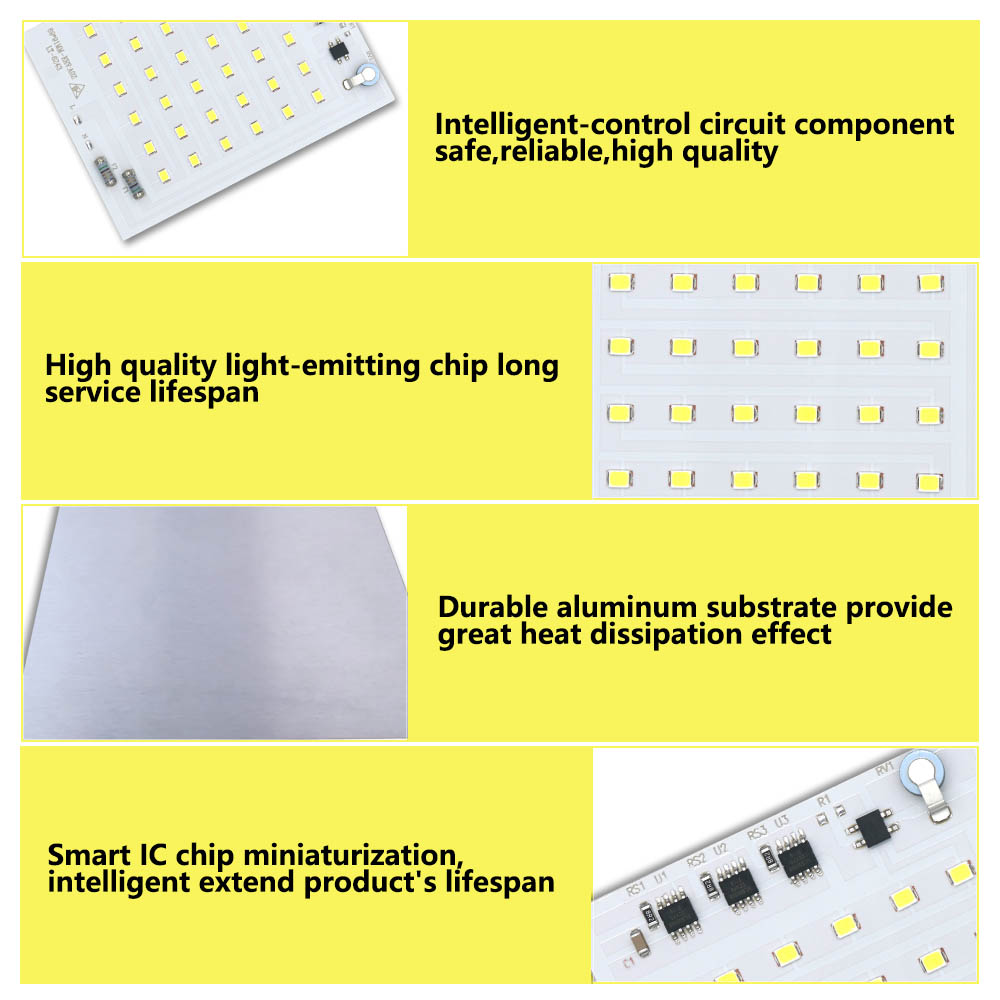 Dioda LED COB 10W 20W 30W 50W  – Smart Bulb recenzja i cena