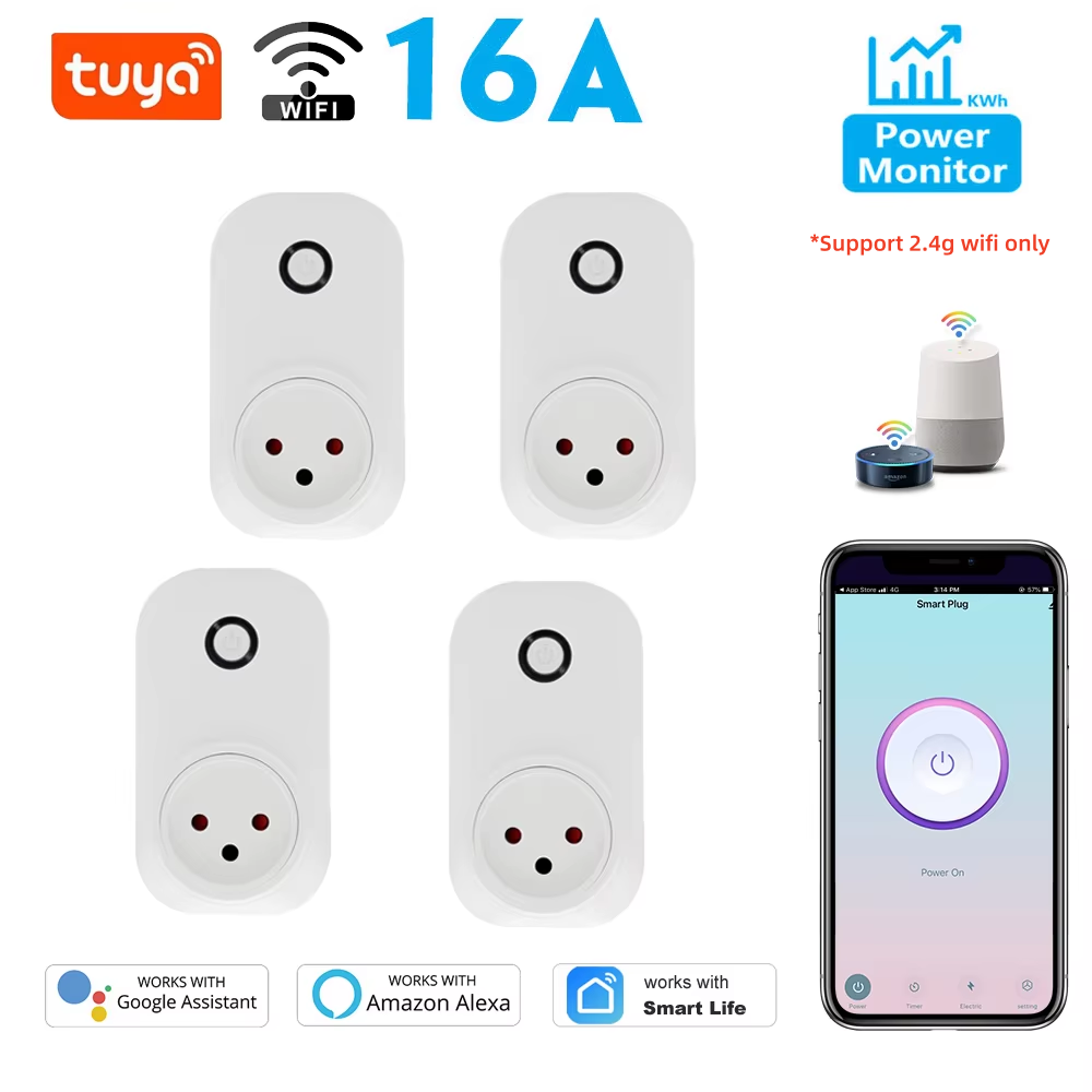 Tuya Smart Socket IsraeL Plug  – Smart Wall Socket recenzja i cena