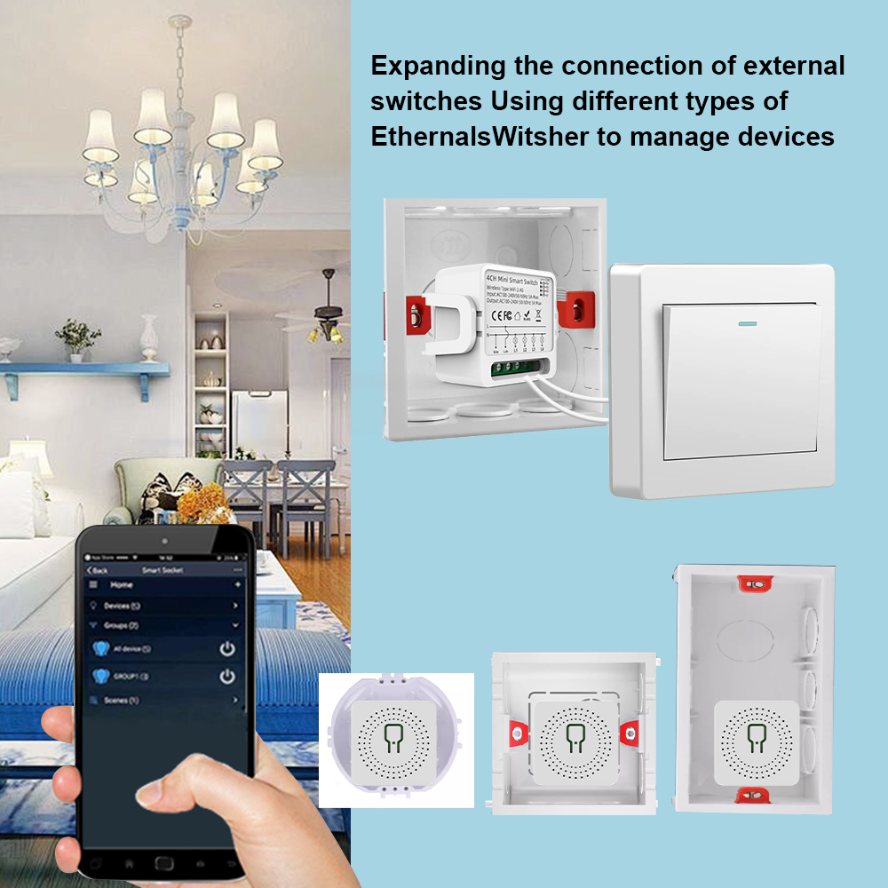 Inteligentny przełącznik WiFi  – Smart Home Wiz recenzja i cena