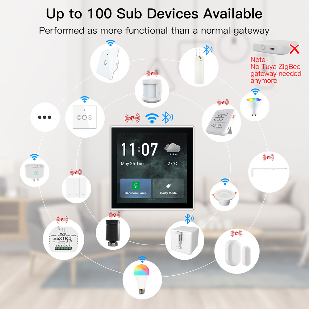 Panel dotykowy LCD LJC 2026new – Smart Home Touchscreen Control Panel recenzja i cena