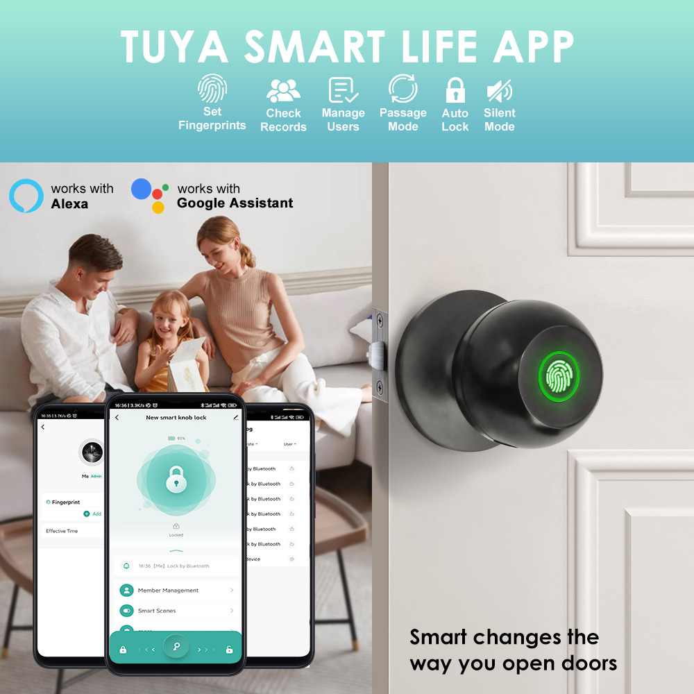 Elektroniczny zamek do drzwi T – Smart Home Website recenzja i cena