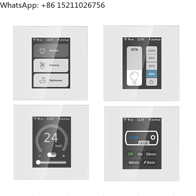 Panel dotykowy LCD Lanbon L8,  – Smart Home Touchscreen Control Panel recenzja i cena
