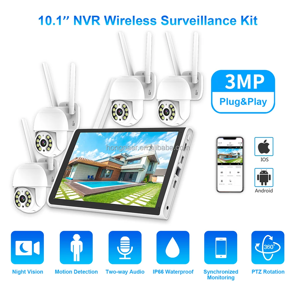 Zestaw Bezprzewodowego Systemu – Security Ip Camera recenzja i cena