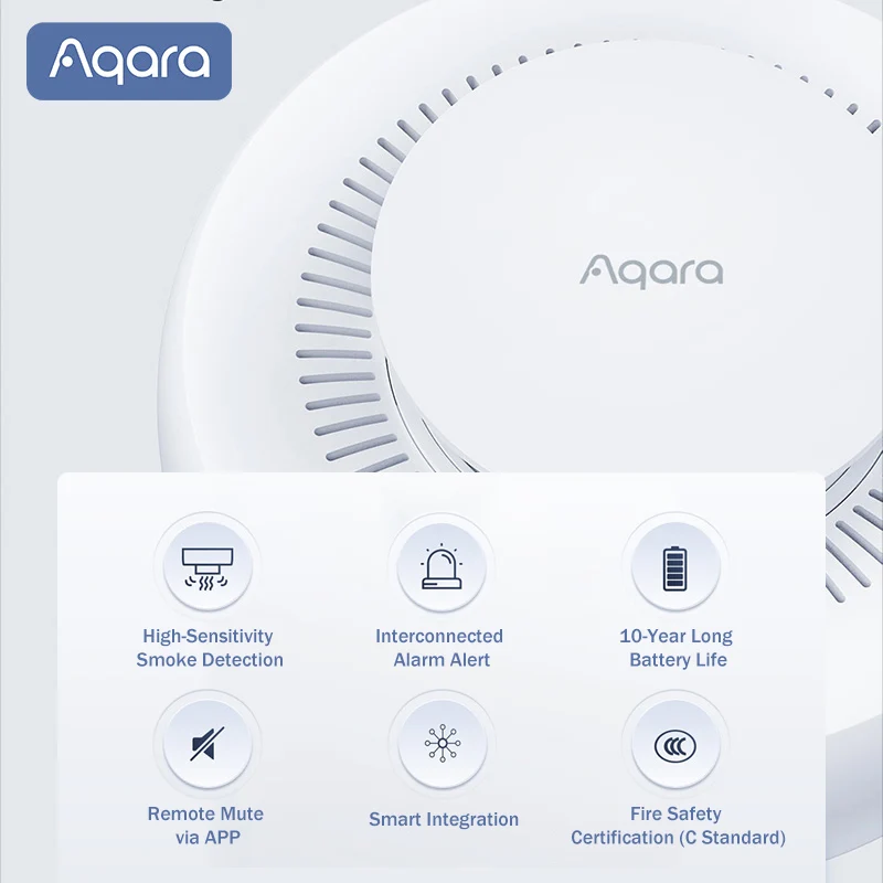 Czujnik dymu Aqara Matter, ala – Smart Home Hub Apple recenzja i cena