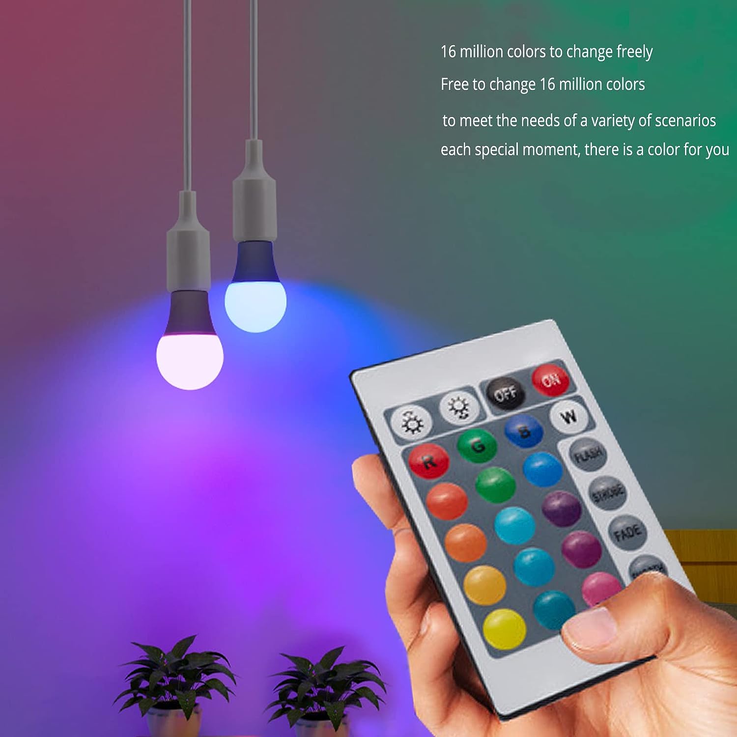 Żarówka LED E27 220V 16 Koloró – Smart Bulb recenzja i cena