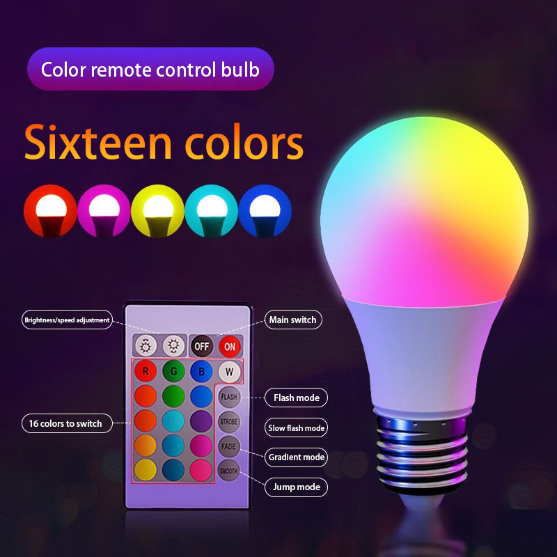 Żarówka LED E27 220V 16 Koloró – Smart Bulb recenzja i cena