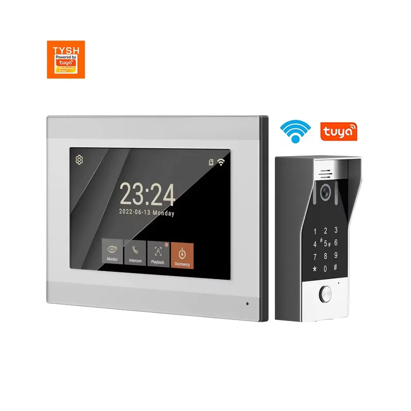 TYSH 2-przewodowy inteligentny – Smart Home Video Doorbell App recenzja i cena