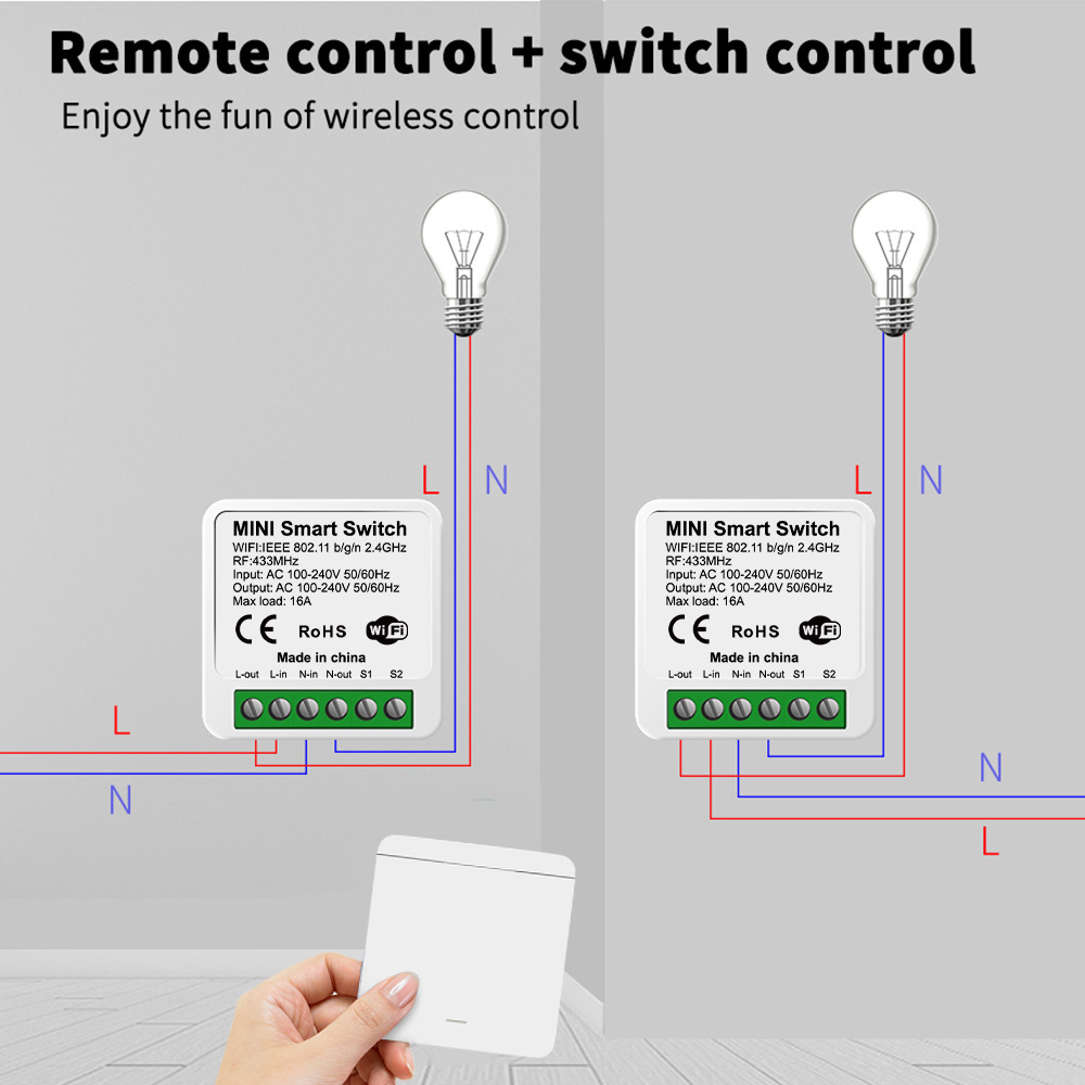 Inteligentny włącznik światła  – Smart Home Wiz recenzja i cena
