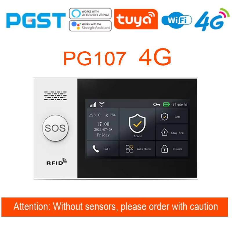 Centrala alarmowa PG-107 Tuya  – Smart Home Package recenzja i cena