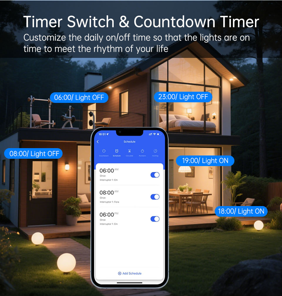 1 2 3 4 Gang WiFi RF 433mhz Do – Smart Light Switch recenzja i cena