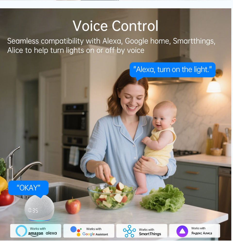 1 2 3 4 Gang WiFi RF 433mhz Do – Smart Light Switch recenzja i cena