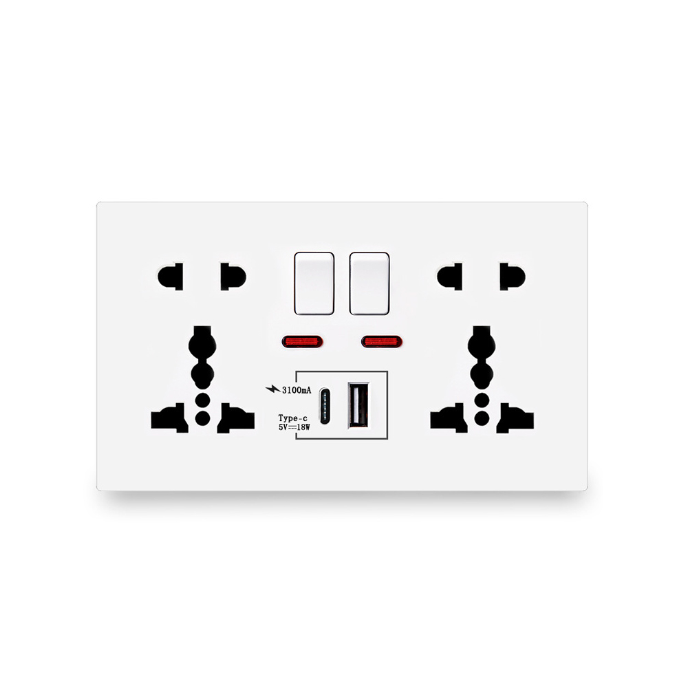 Gniazdo ścienne 18W Type-C do  – Smart Wall Socket recenzja i cena