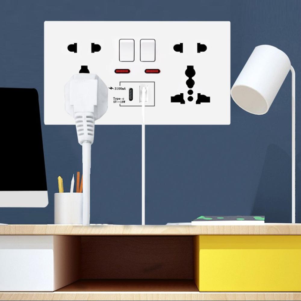 Gniazdo ścienne 18W Type-C do  – Smart Wall Socket recenzja i cena