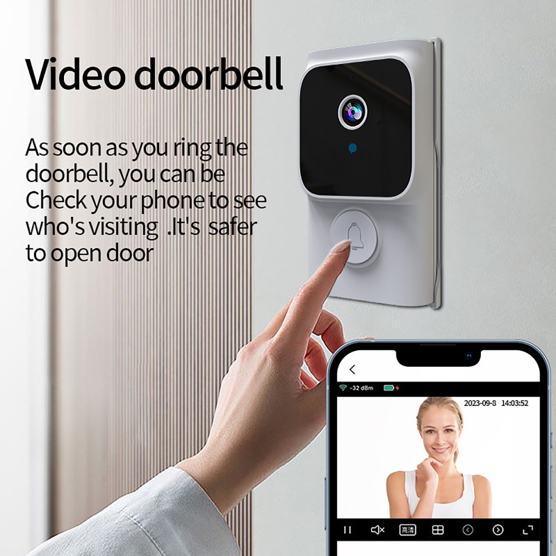 Inteligentny bezprzewodowy wid – Smart Home Video Doorbell App recenzja i cena