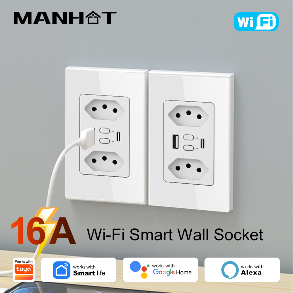Inteligentne gniazdko WiFi MAN – Smart Wall Socket recenzja i cena