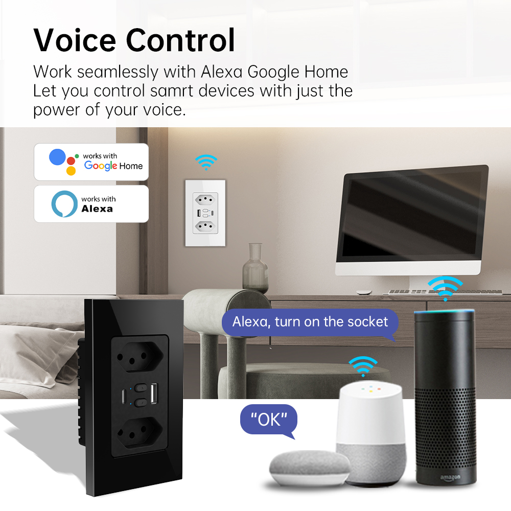 Inteligentne gniazdko WiFi MAN – Smart Wall Socket recenzja i cena