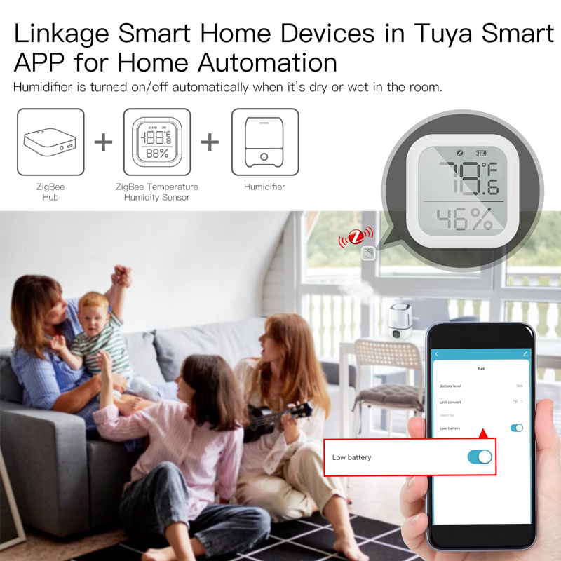 Czujnik temperatury i wilgotno – Smart Home Website recenzja i cena