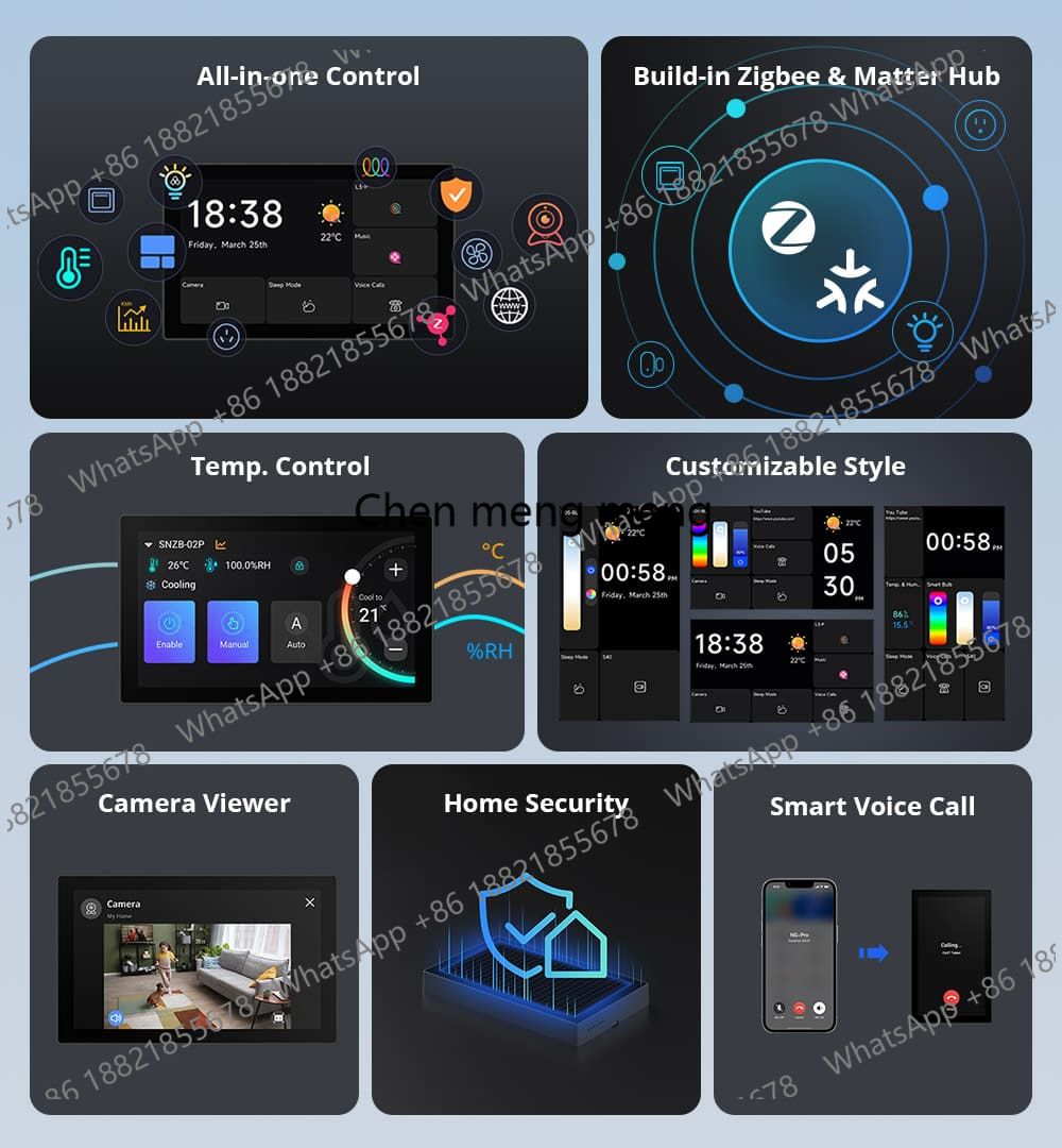 Panel sterowania inteligentnym – Smart Home Touchscreen Control Panel recenzja i cena