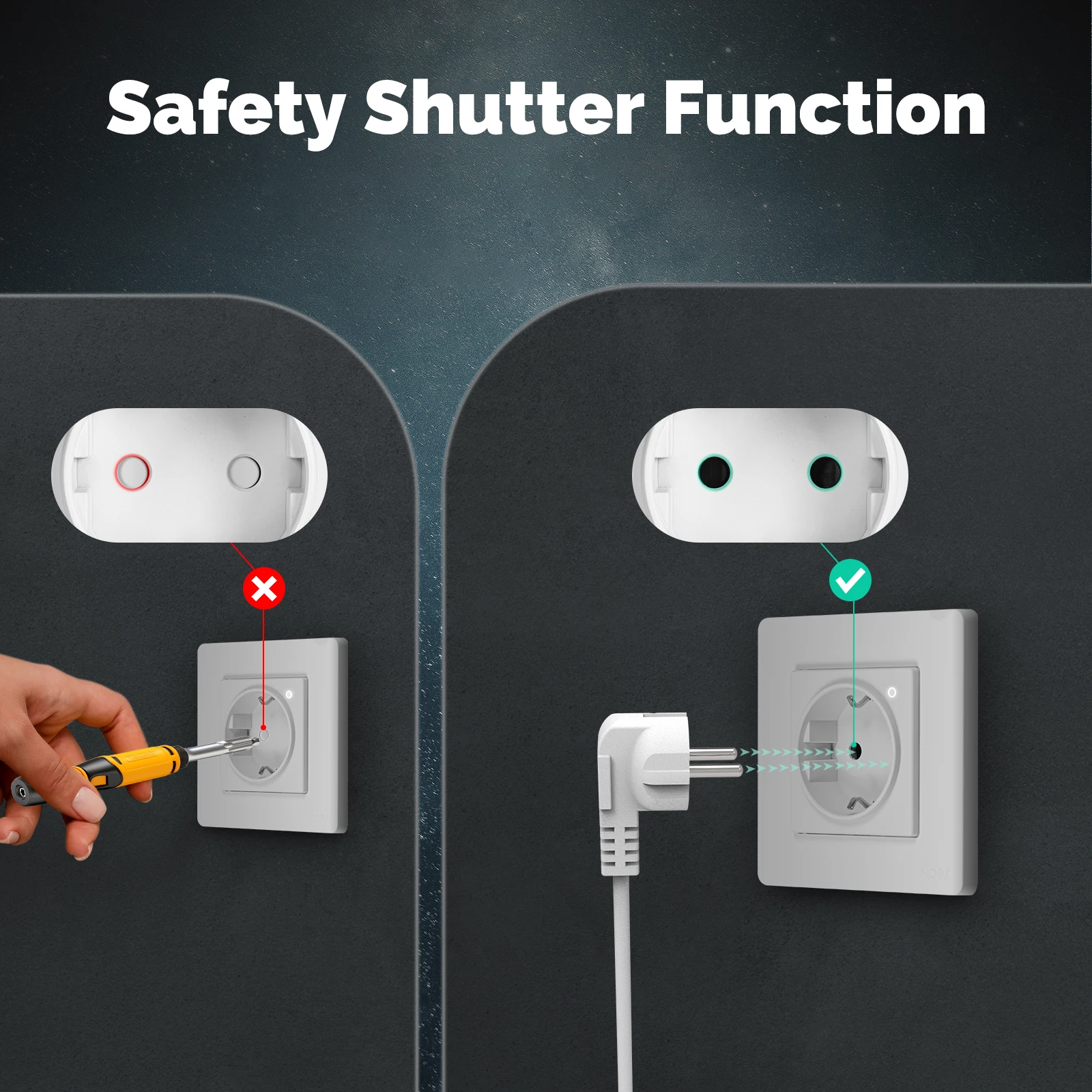 MOES Tuya ZigBee Gniazdo ścien – Smart Home Energy App recenzja i cena