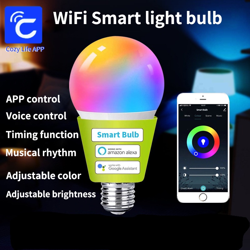 Żarówka SIXWGH E27 WiFi 9W int – Smart Bulb recenzja i cena