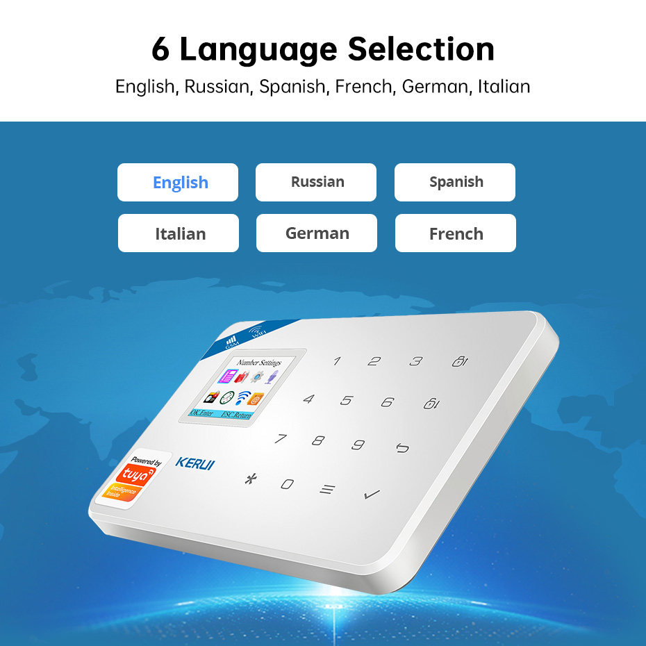 KERUI W181 System alarmowy Sec – Smart Home Package recenzja i cena