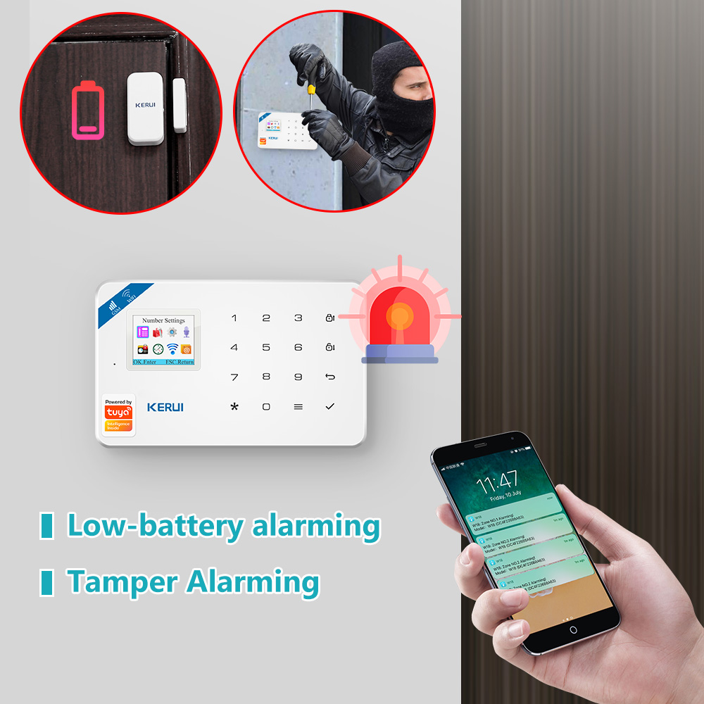 KERUI W181 System alarmowy Sec – Smart Home Package recenzja i cena
