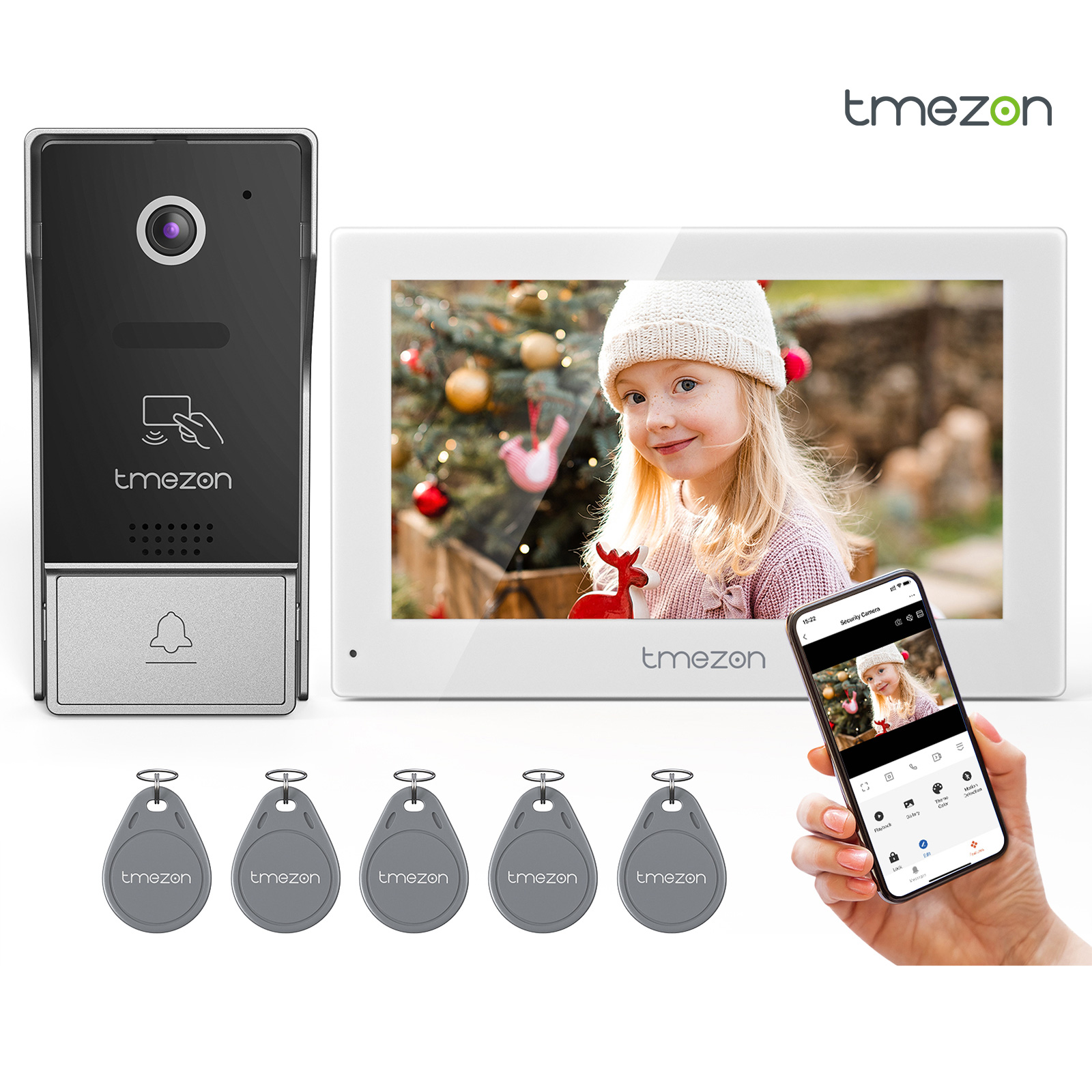 7-calowy system wideodomofonow – Smart Home Video Doorbell App recenzja i cena