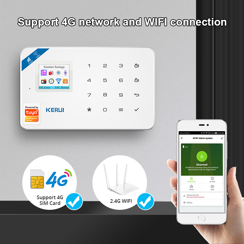 KERUI Security Alarm System Ki – Smart Home Package recenzja i cena